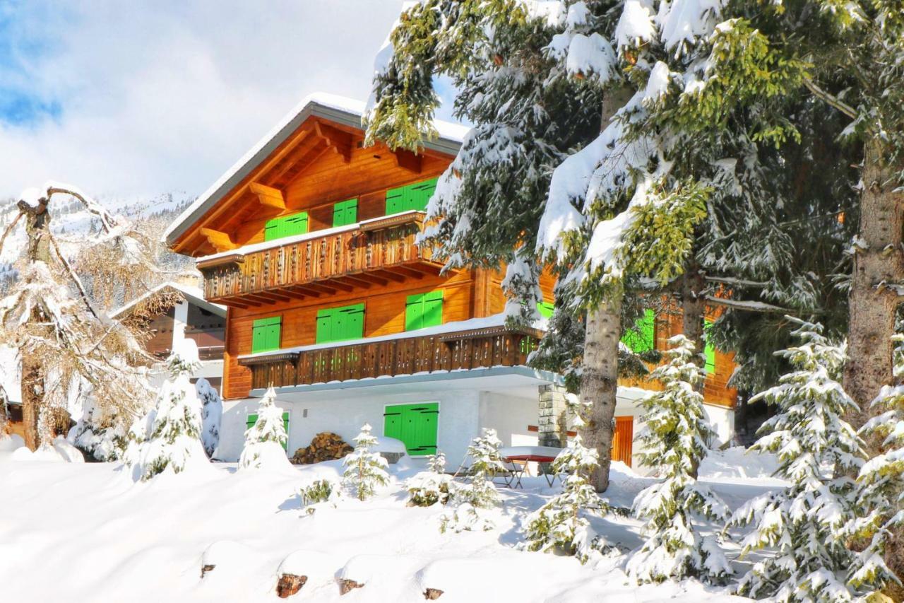 Chalet Christina Villa Verbier Bagian luar foto